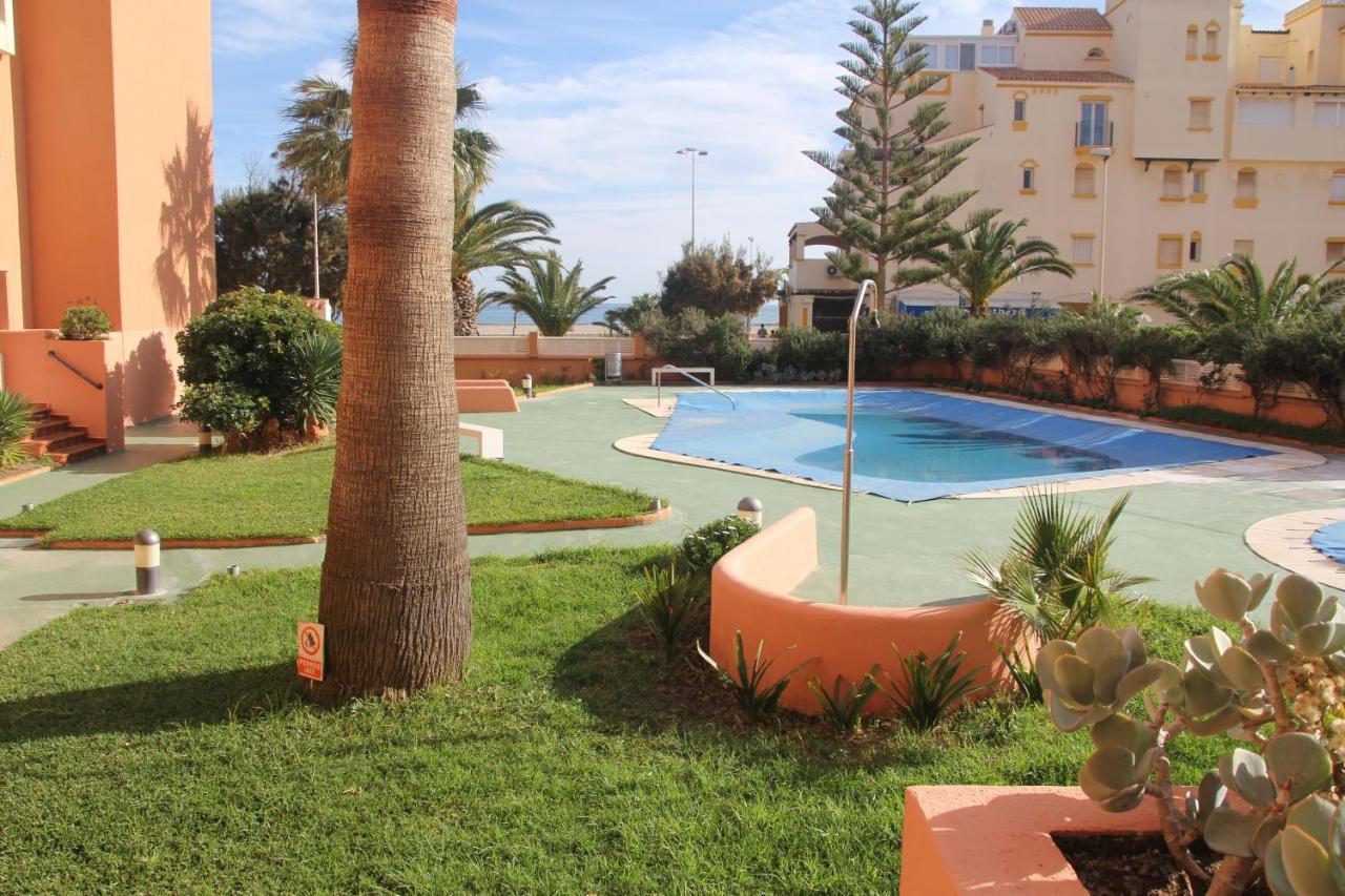 Apartamento En Primera Linea De Playa, Con Vistas A La Playa Y Con Wifi Рокетас-де-Мар Екстер'єр фото